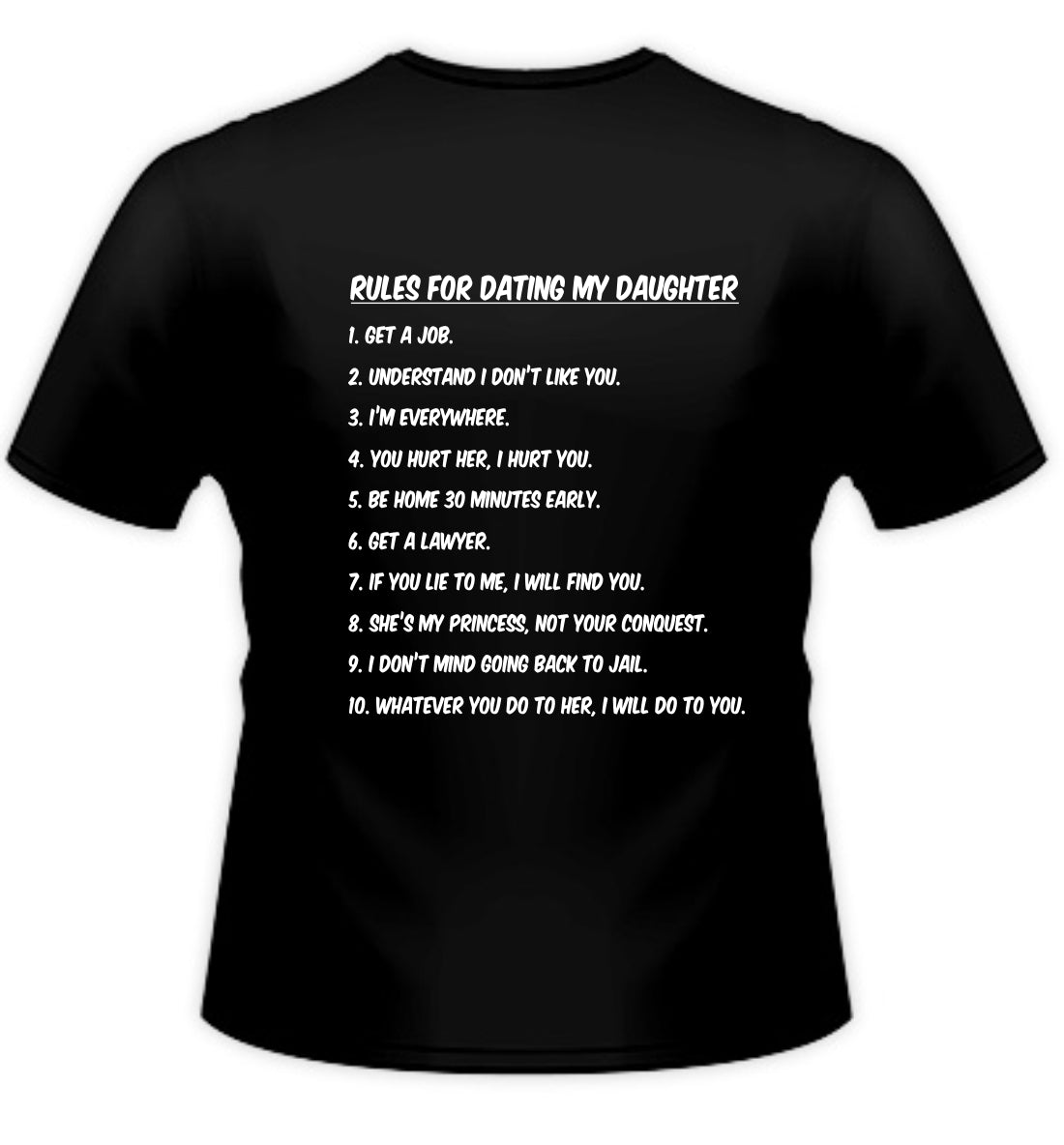 Rules For Dating My Daughter