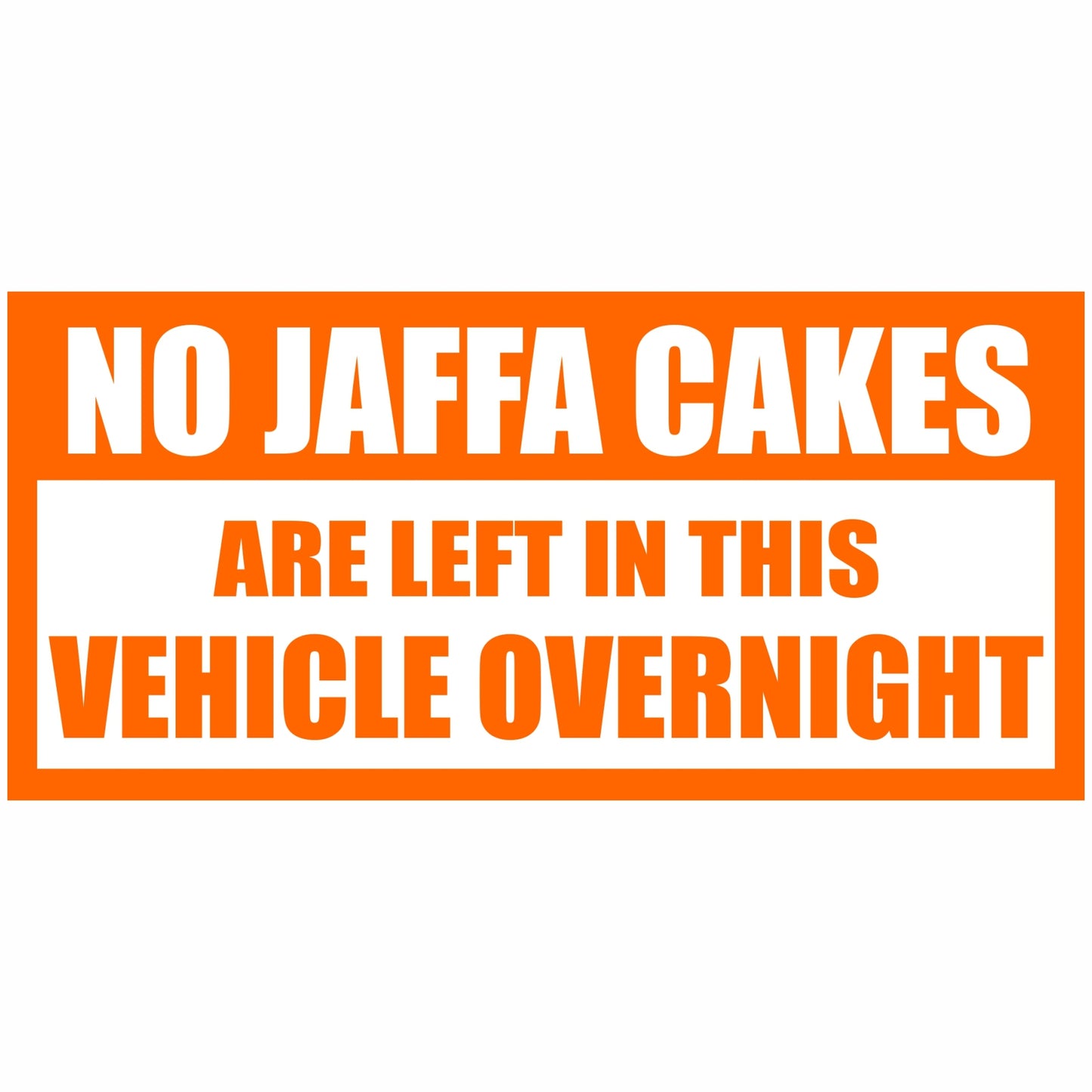 No Jaffa Cakes